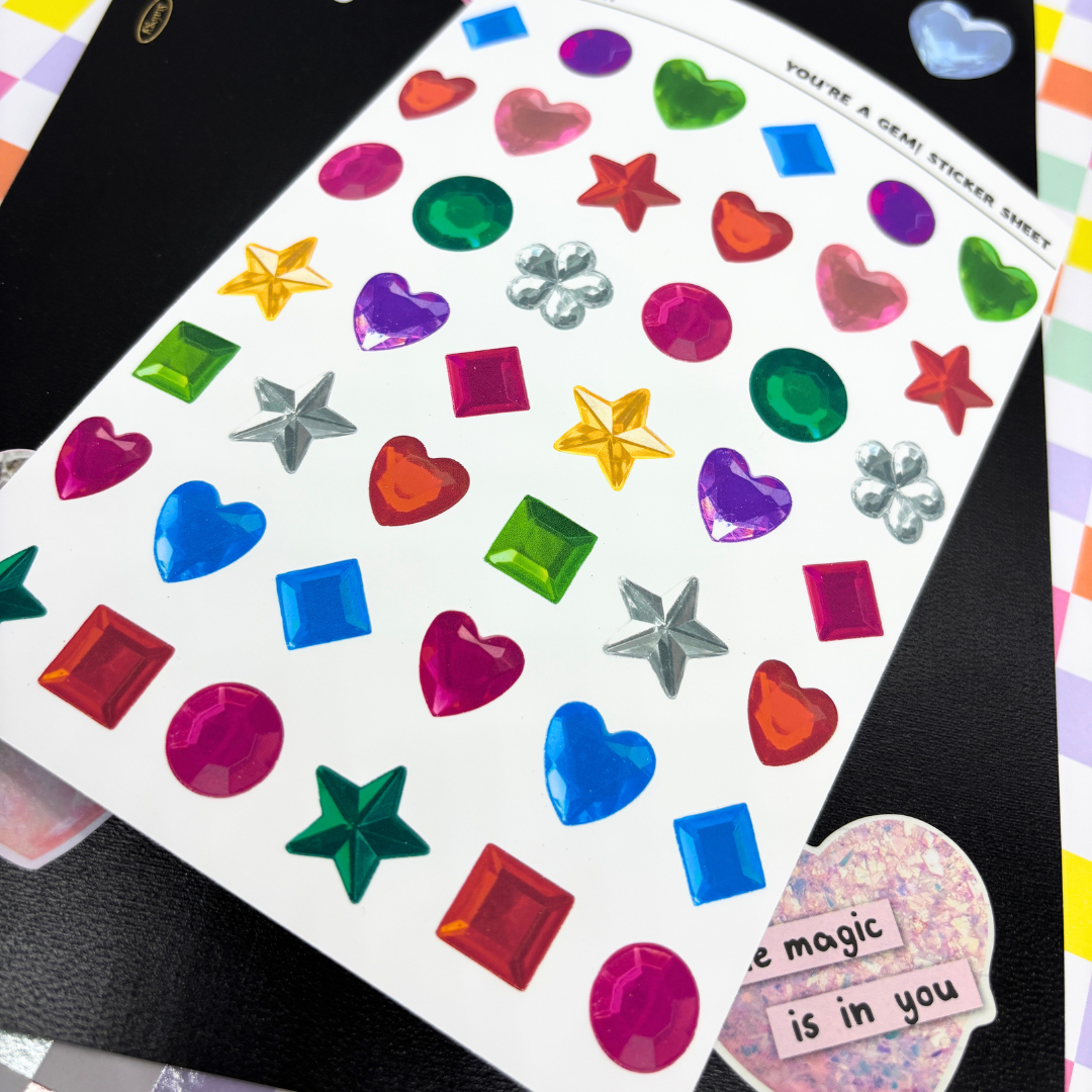 You're a Gem |Journal| Sticker Sheet