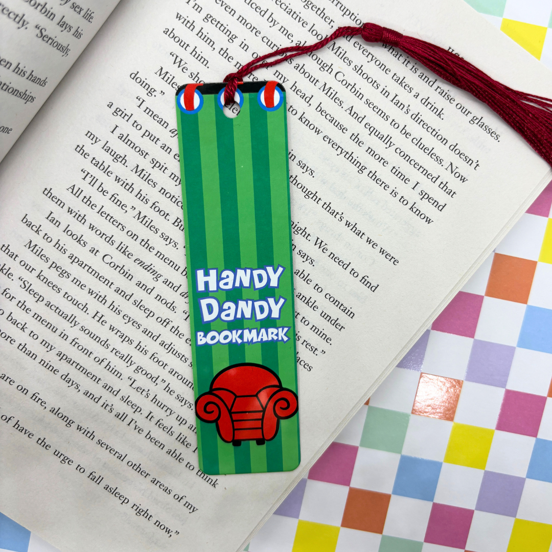 Handy Dandy Bookmark| Metal | Standard Bookmark