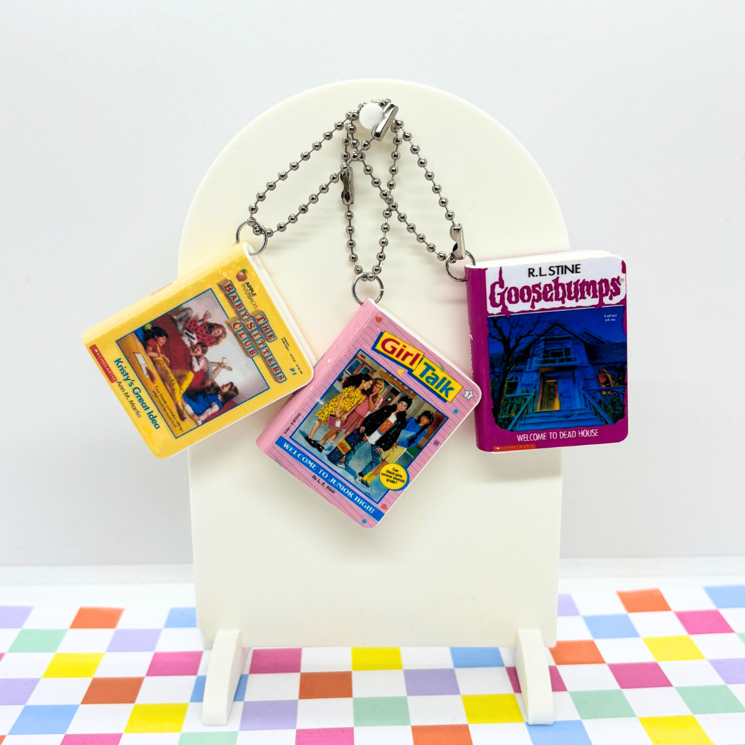 90's Bookclub | Bag Charm(s)
