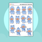 Baby Monchhi |Journal| Sticker Sheet(s)