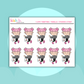 I Love Thrifting | Kenny| Character| Sticker Sheet