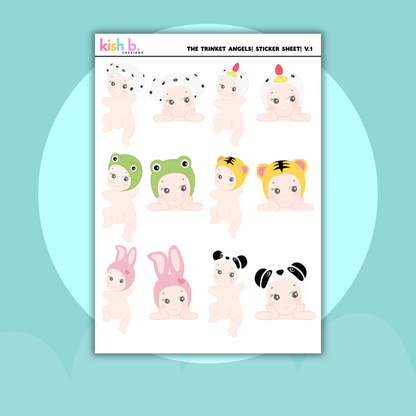 The Trinket Angels  |Journal| Sticker Sheet