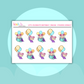 Let's Celebrate| Kenny | Happy Birthday| Stickers