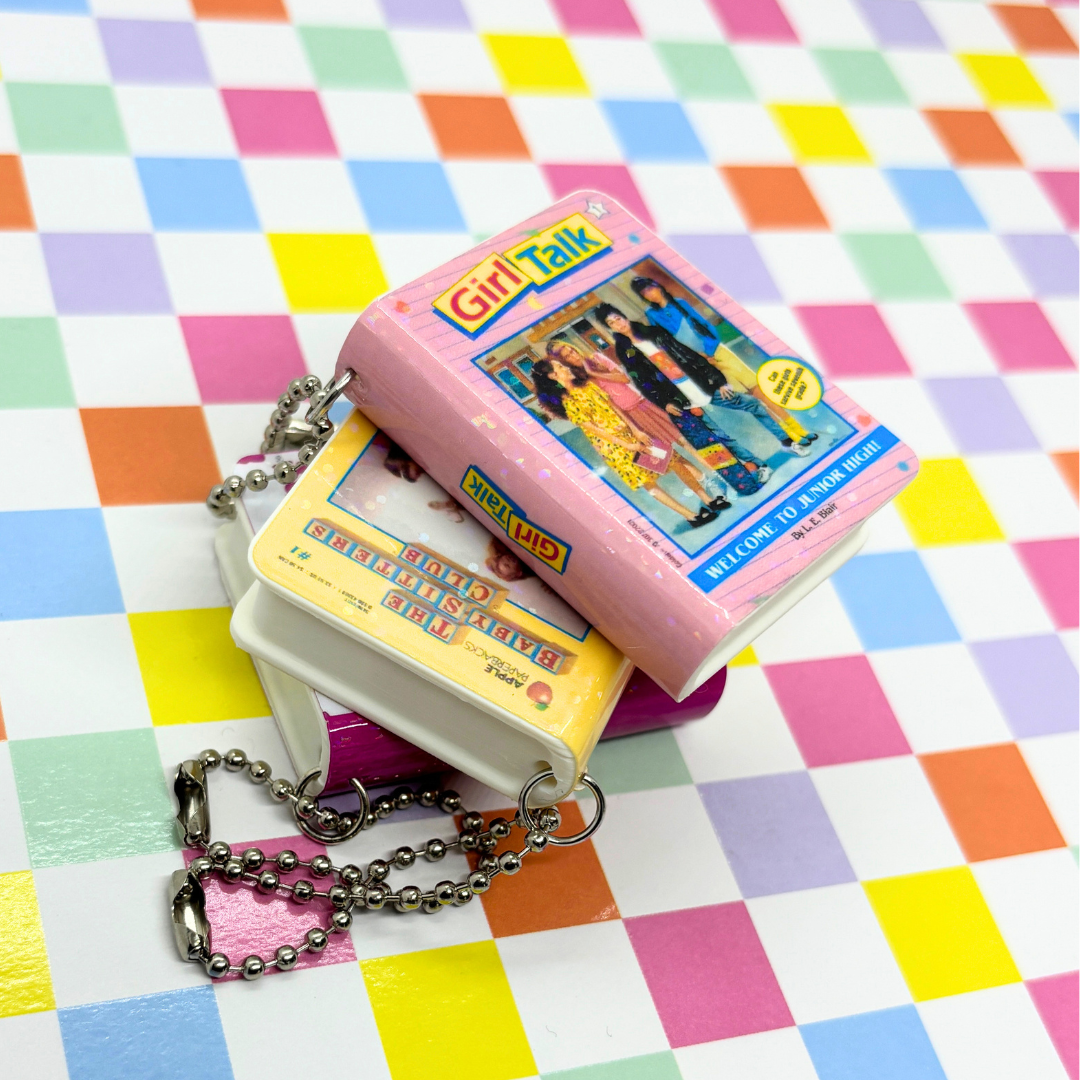 90's Bookclub | Bag Charm(s)
