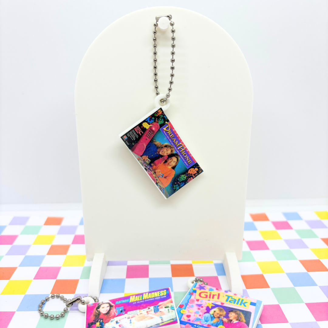 90's Board Games | Bag Charm(s)