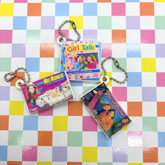 90's Board Games | Bag Charm(s)