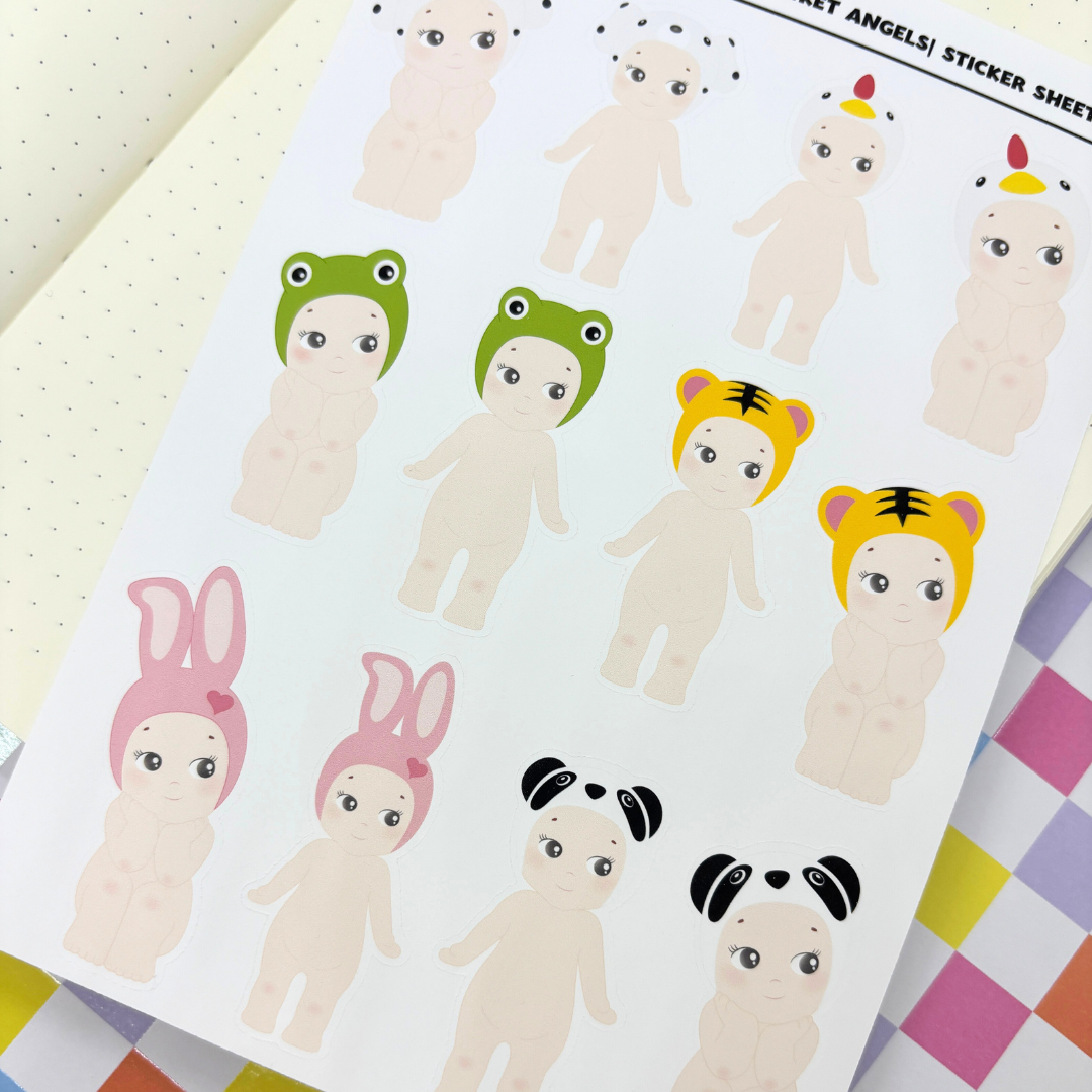 The Trinket Angels  |Journal| Sticker Sheet