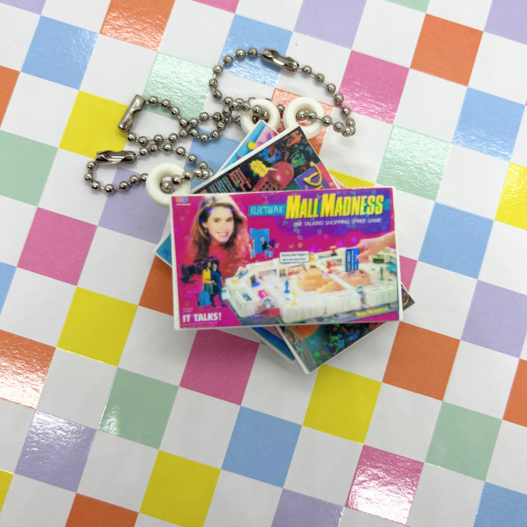 90's Board Games | Bag Charm(s)