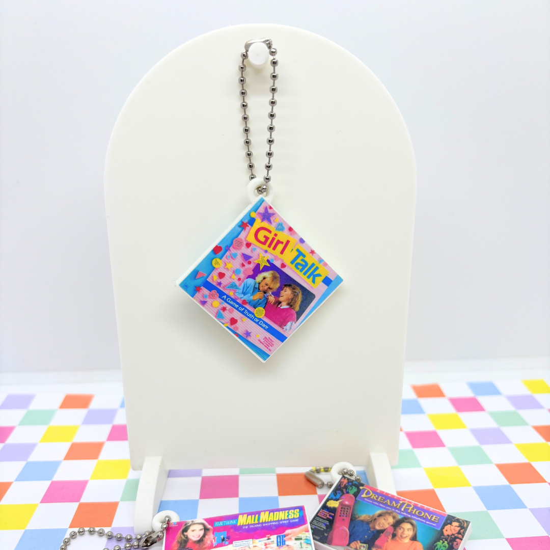 90's Board Games | Bag Charm(s)