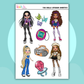 Y2K Dolls |Journal| Sticker Sheet