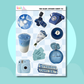 The Blues |Journal| Sticker Sheet