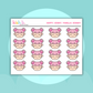 Happy| Kenny|  Emoti | Character Doodles | Sticker Sheet