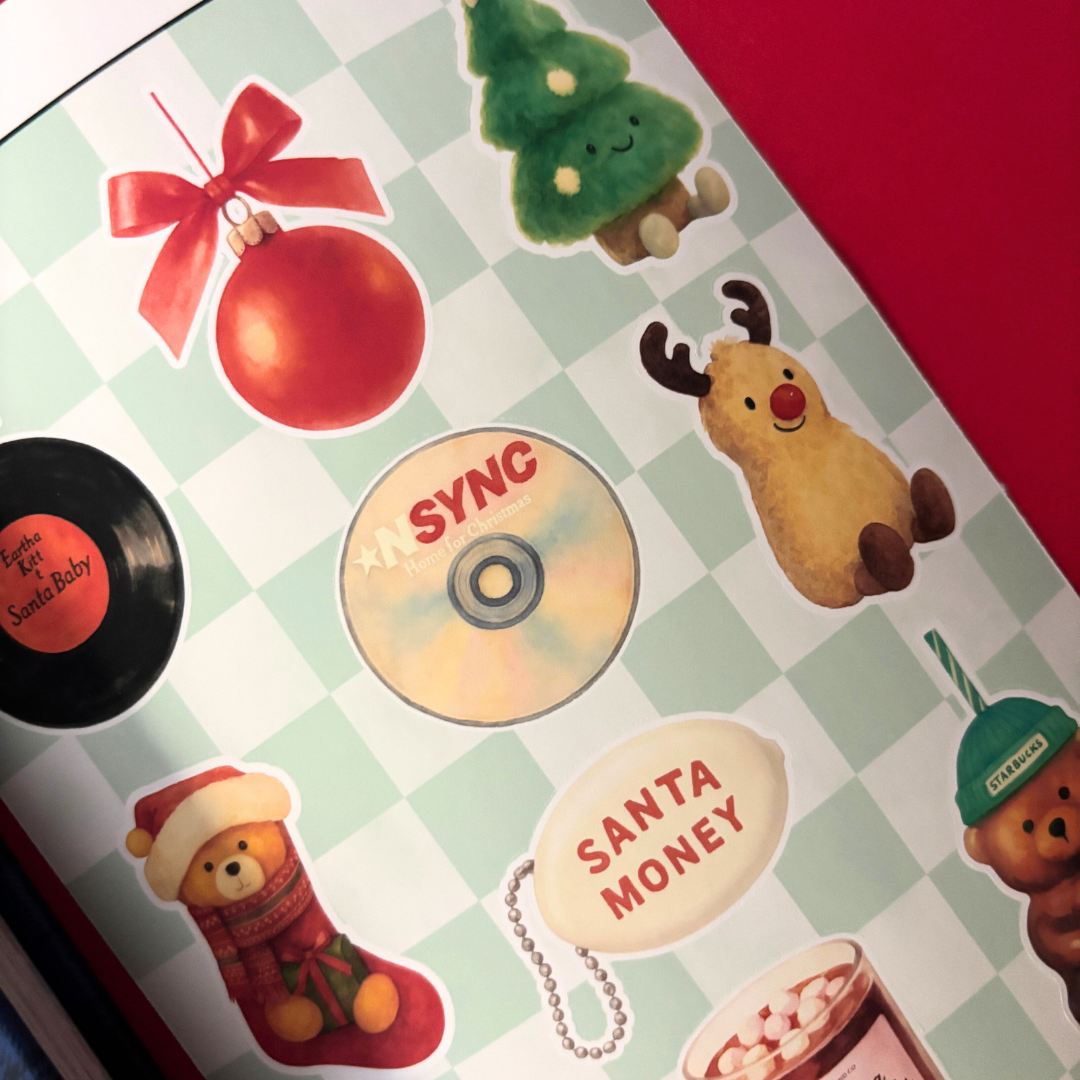 Santa Baby|Journal| Sticker Sheet