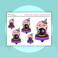 Magical 8-Ball | Kenny Character|  Decorative Stickers
