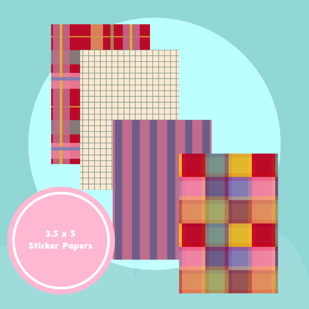 Junk Journal Essentials-Paper Pack |Journal| Sticker Sheet(s)