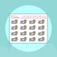 Clean Out Back Pack | School Stickers