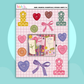 Junk Journal Essentials |Journal| Sticker Sheet(s)