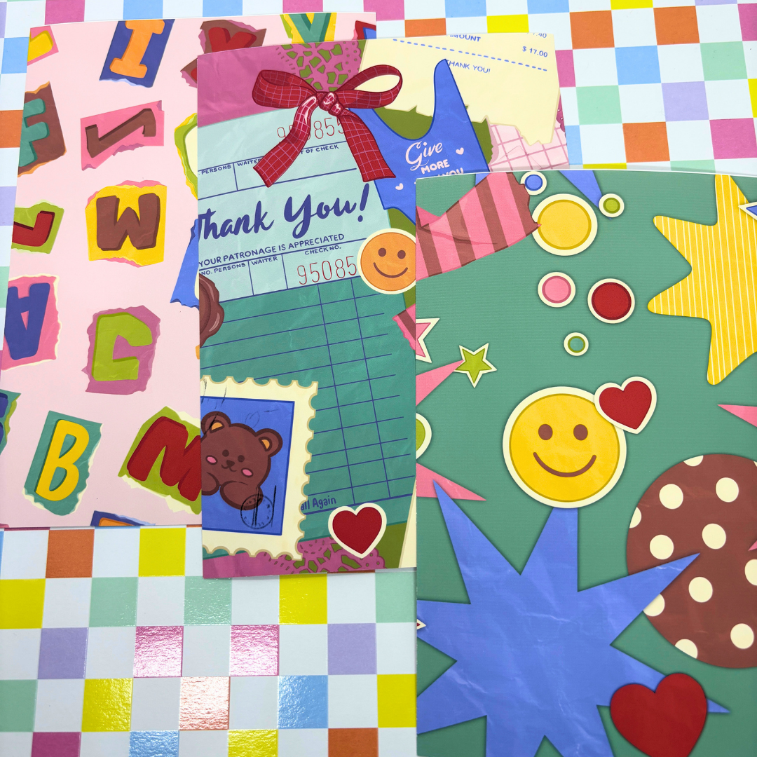 Junk Journal Essentials-Paper Pack |Journal| Sticker Sheet(s)