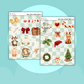 Holly Jolly |Journal| Sticker Sheet