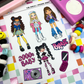 Y2K Dolls |Journal| Sticker Sheet
