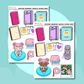 Creating Memories |Journal| Character| Sticker Sheet
