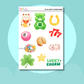 I'm So Lucky |Journal| Sticker Sheet