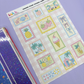 Summer Stamp |Journal| Sticker Sheet
