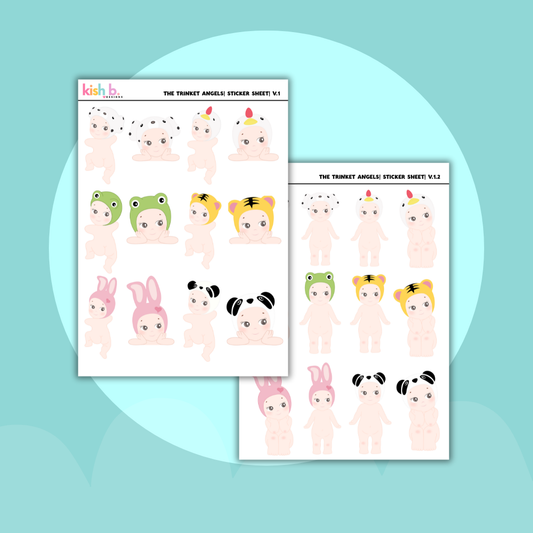 The Trinket Angels  |Journal| Sticker Sheet