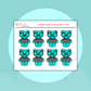 Franken Scare Bear | Emma Bear| Decorative | Stickers