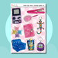 From the 1900s |Journal| Sticker Sheet