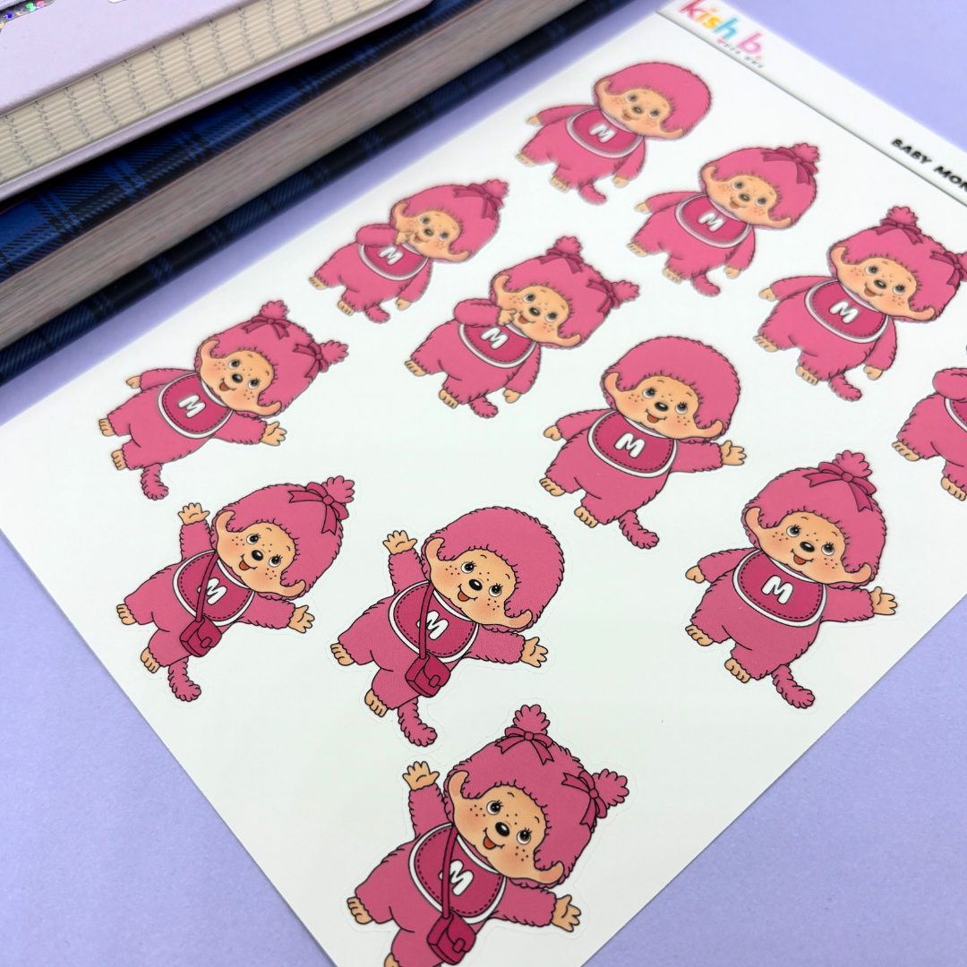 Baby Monchhi |Journal| Sticker Sheet(s)
