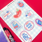 Bookish Fruit Stickers |Journal| Sticker Sheet
