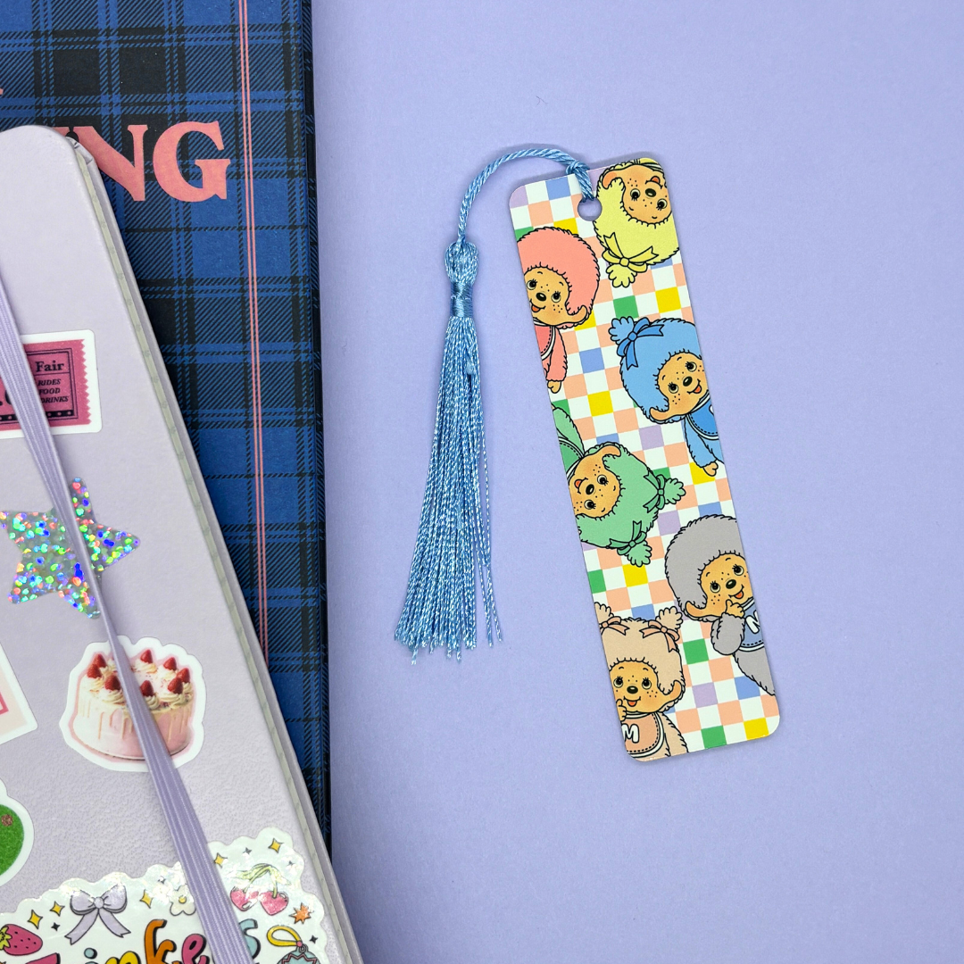 Colorful Baby Monchhi | Metal | Standard Bookmark