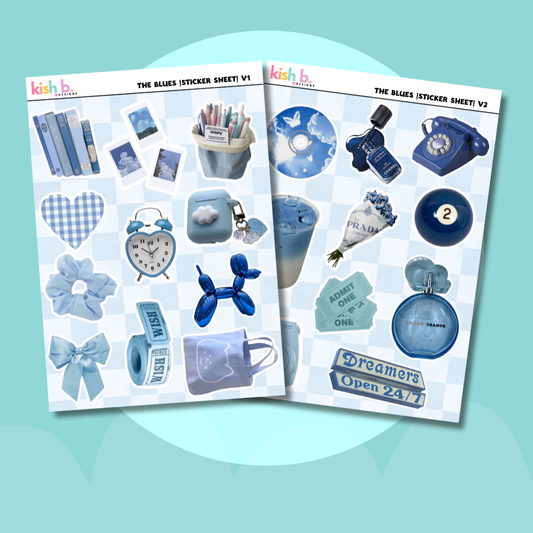 The Blues |Journal| Sticker Sheet
