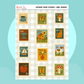 Autumn Stamp  |Journal| Sticker Sheet