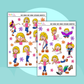 Hey Now! Hey Now! |Journal| Sticker Sheet
