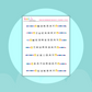 Weekly Friendship Bracelet | Stickers
