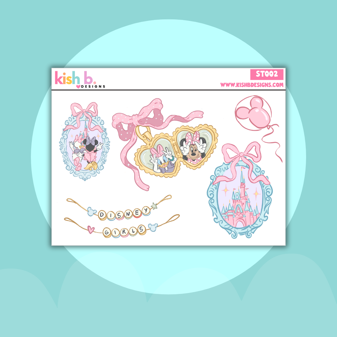 Girls Just Want To Have Fun | Decorative Stickers