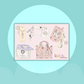 I'm Just A Girl | Vinyl| Waterproof| Sticker Sheet