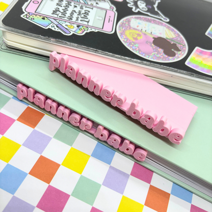 Planner Babe| 3-D| Bookmark