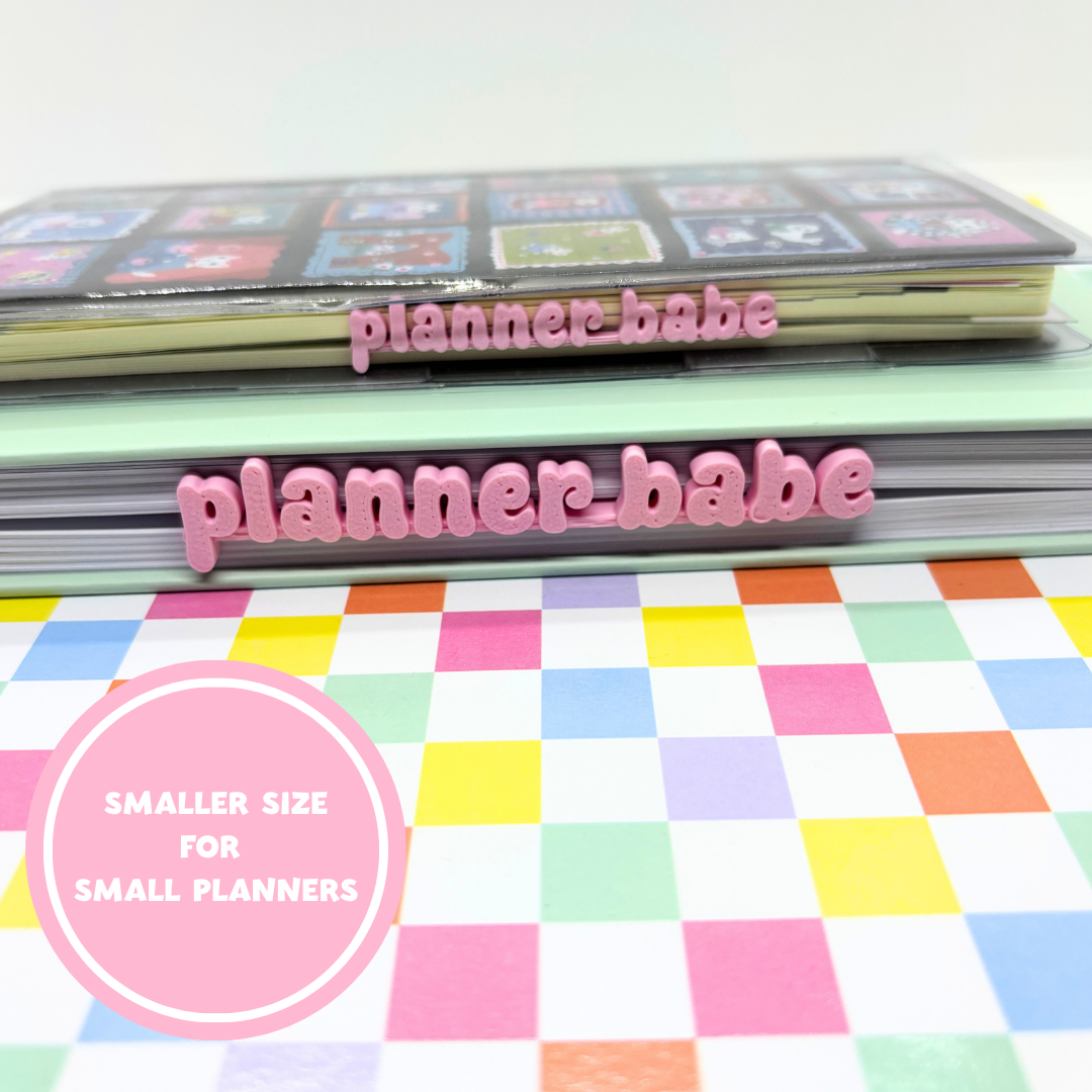 Planner Babe| 3-D| Bookmark