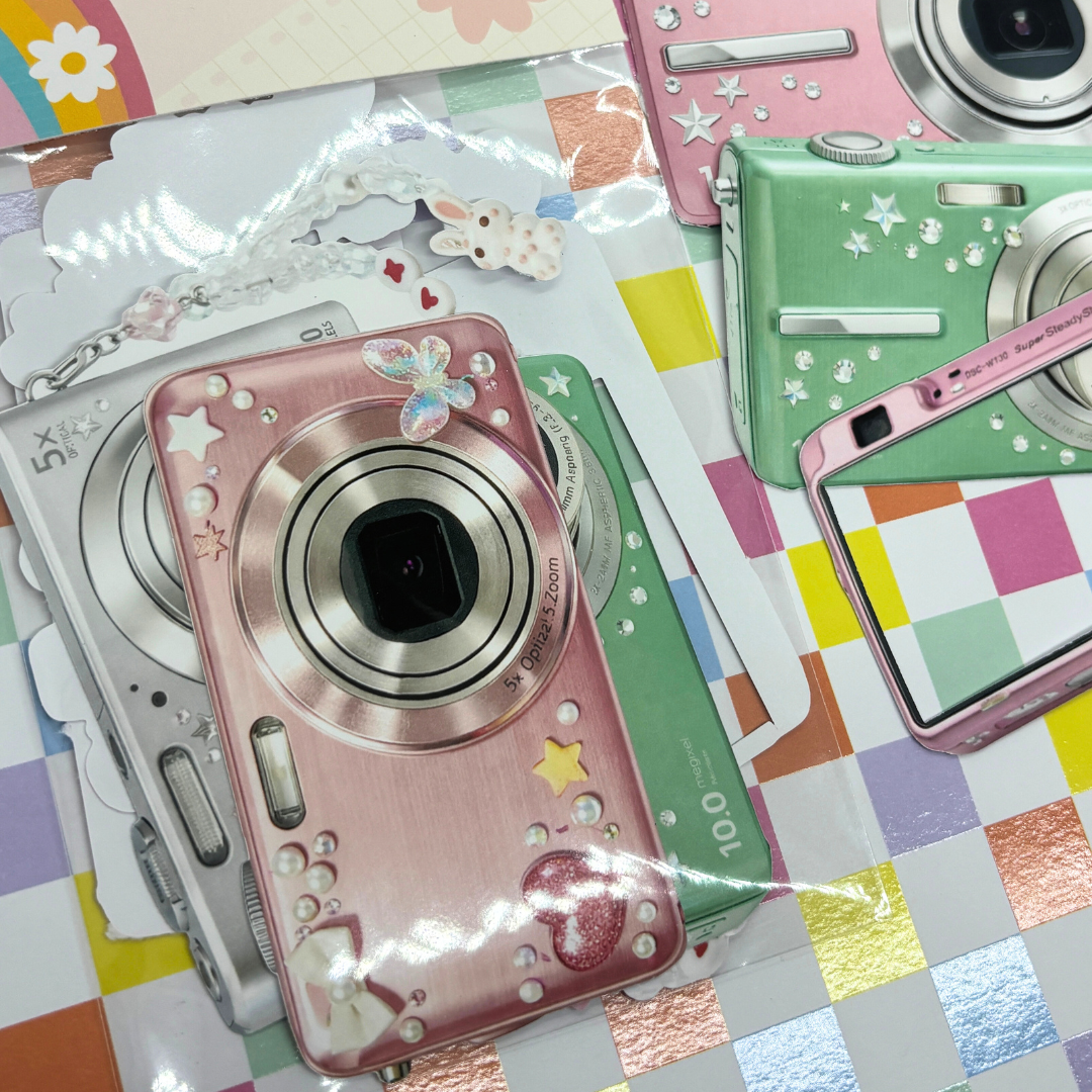 Digital Camera | Sticker Pack| Die Cuts