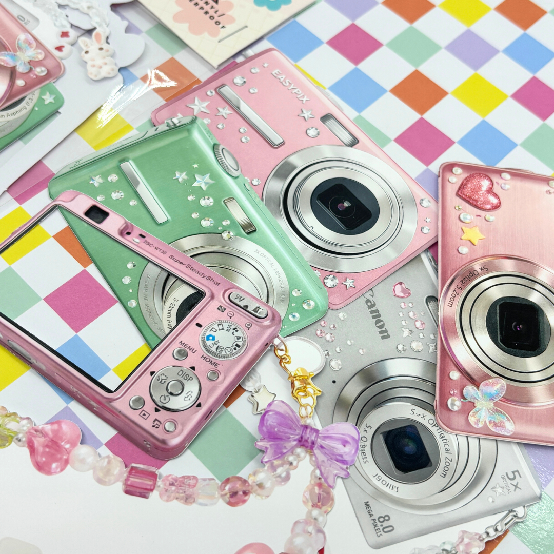 Digital Camera | Sticker Pack| Die Cuts