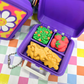 90's Lunch Box| Fidget Clicker|Bag Charm(s) | 3D Printed