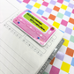 Let's Make Plans| Pager| Beeper|90's| Magnetic Bookmark
