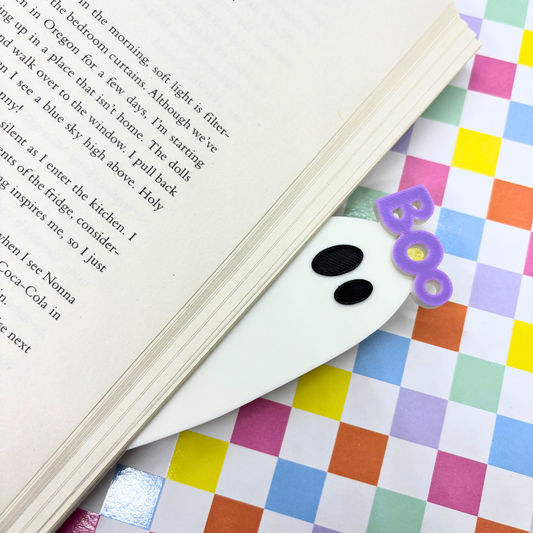 Boo! Ghost| Bookmark |3D Printed