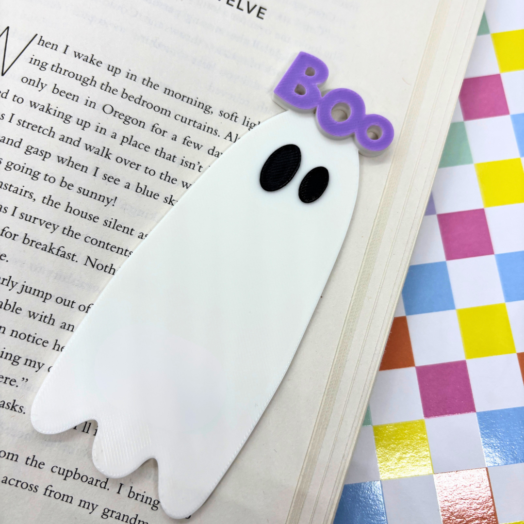 Boo! Ghost| Bookmark |3D Printed
