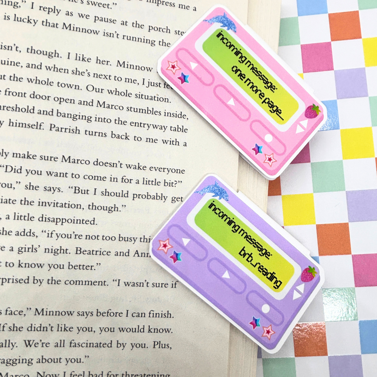 90's Pager|Beeper| Magnetic Bookmark(s)