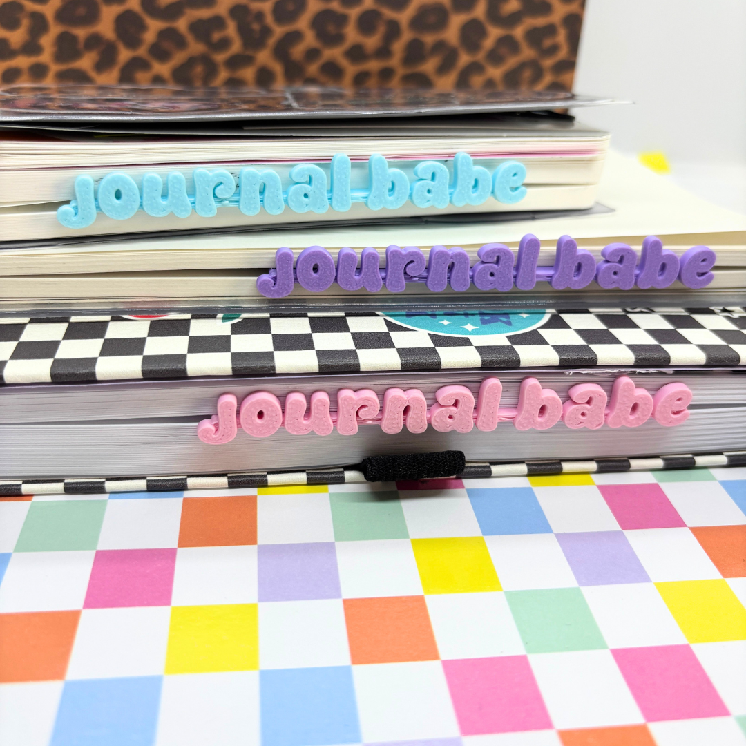 Journal Babe| 3-D| Bookmark