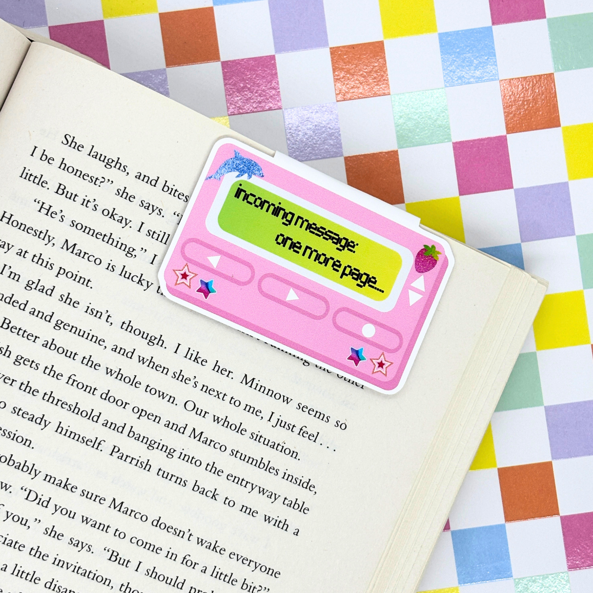 90's Pager|Beeper| Magnetic Bookmark(s)